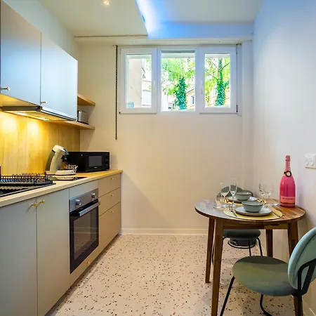 Suite Avec Jacuzzi & Sauna Prives - Strasbourg Appartement Straatsburg